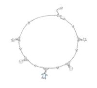 LAYCHEN 925 Sterling Silver Snake Chain Anklet Bracelet, Adjustable Beach Turtle Ankle Bracelets For Women Foot Chain Jewelry
