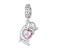 LAYCHEN 925 Sterling Silver Vivid Cat Pendant Charms Cute Animal Charms For Women Girls Bracelet & Bangle Diy Fine Jewelry