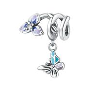 LAYCHEN Chain Butterfly Pendant Charm Bead Fit Original Pendant Bracelet Diy Women Jewelry