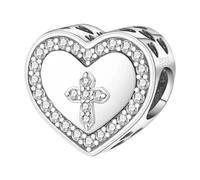 LAYCHEN Cross Charm Beads Suitable For Women Luxury Fine Engagement Wedding Bracelet Accessories Decoration Gift