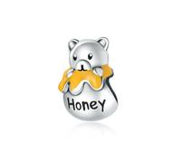 LAYCHEN Cute Honeypot Bear Beaded Alpaca Boys And Girls Princess Crystal Butterfly High Heels Diy Women Gift Jewelry