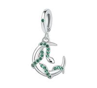 LAYCHEN Fashion Jellyfish Coral Pendant Greenstone Snake Moon Autumn Acorn Iris Pendant Party Diy Jewelry