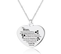 LAYCHEN Mum Thank You For Everything Necklace Gold Color Mom Mother Student Jewelry Accessories Fashion