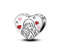 LAYCHEN New Heart Shaped And Cat Beads Diy Bracelet Necklace Making For Women Fashion Party Jewelry Gift