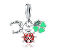 LAYCHEN Pendant For Women Insect Element Ladybug Dragonfly Fine Wedding Engagement Birthday Jewelry Gifts