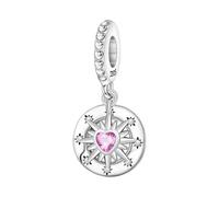LAYCHEN Pink Butterfly Love Beaded Fit Original Bracelet For Women Jewelry Making Fashion Pendant
