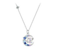 LAYCHEN Planet Necklace 925 Sterling Silver Star Moon Saturn Universe Space Pendant Birthday Jewelry Gifts For Women Girls