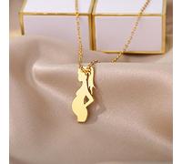 LAYCHEN Pregnant Woman Necklaces For Women Mom Gold Color Neck Chain Necklace Pendant Female Jewelry Gift 45cm