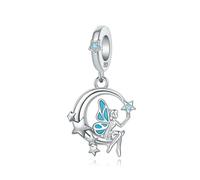LAYCHEN Stars Moon Elf Pendants Bracelet Charms Fit Women Jewelry Party Beads Diy Gifts Accessories