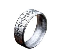 LAYCHEN Vintage Rune Ring Simple Norse Viking Runes Rings For Men Women Fashion Nordic Jewelry Gift