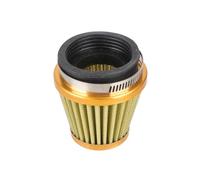 Layer Air Filter 38mm 45mm 50mm 60mm Motorbike Air Filter Cleaner Induction Kit For 110cc 125cc 150cc 250cc 450cc Motorcycle ATV Bike Engine(Gold 50mm)