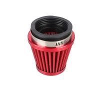 Layer Air Filter 38mm 45mm 50mm 60mm Motorbike Air Filter Cleaner Induction Kit For 110cc 125cc 150cc 250cc 450cc Motorcycle ATV Bike Engine(Red 50mm)