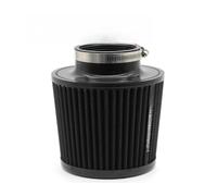 Layer Air Filter Air Filter Kn 3 Inches 76mm Universal Mushroom Car Motorcycle Intake Engine Pipes Washable(Black-76mm)