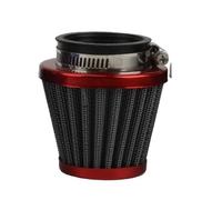 Layer Air Filter Motorcycle 35mm 38mm Air Filter Mushroom Filters Universal Carburetor Intake Cleaner Motocross ATV Bike(Red 38mm)