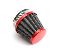 Layer Air Filter Motorcycle Modified Air Filter 35mm 38mm 42mm 48mm Universal Suitable For 50cc 110cc 125cc 140cc ATV Scooter Pit Offroad Vehicle(Red 38mm)