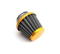 Layer Air Filter Motorcycle Modified Air Filter 35mm 38mm 42mm 48mm Universal Suitable For 50cc 110cc 125cc 140cc ATV Scooter Pit Offroad Vehicle( yellow 42mm)