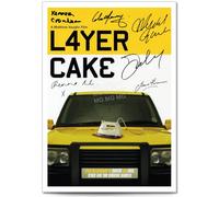 Layer Cake Movie Cast Signed Poster Print Picture Display Autograph Memorabilia Film Fans Gift A4/A3 Daniel Craig Sienna Miller