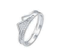 Layer Mountain Ring Valentine's Day Holiday Sterling Ring Birthday Party Jewelry Gift