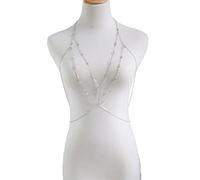 Layered Bra Beach Bikini Cross Waist Belly Belt Jewelry Necklace Fine Ladies 1 Pc