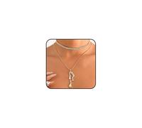 Layered Gold Waterdrop Zircon Choker Necklaces for Women Irregular Lava Statement Pendant Necklaces Liquid Dripping Metal Collar Necklace Jewelry, L, Metal, No Gemstone