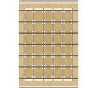 Layered - Röllakan Ruth Wool Rug 140x200 cm, Harvest Yellow - Harvest Yellow