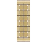 Layered - Röllakan Ruth Wool Rug 80x300 cm, Harvest Yellow - Harvest Yellow