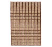 Layered - Strata Jute Rug 300x400 cm, Burgundy - Burgundy