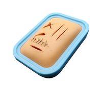 Layered Suture Practice Pad for Classroom Demonstration, Incision Variation Training Model 16x11.5cm for Nursing Learners and Lab Suturing Trainer Nursing Learner Class Demo Practice Model Cut Layered
