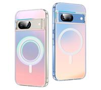 Layeri for Google Pixel 10 Pro XL Case Holographic Iridescent [Compatible with Magsafe] Rainbow Unique and Aesthetic Phone Cover Protective Case Cover (Irisierend, Pixel 8a)