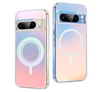 Layeri for Google Pixel 10 Pro XL Case Holographic Iridescent [Compatible with Magsafe] Rainbow Unique and Aesthetic Phone Cover Protective Case Cover (Irisierend, Pixel 8 Pro)