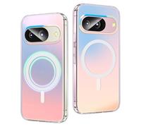 Layeri for Google Pixel 10 Pro XL Case Holographic Iridescent [Compatible with Magsafe] Rainbow Unique and Aesthetic Phone Cover Protective Case Cover (Irisierend, Pixel 9/9 Pro)