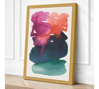Layers of Being Canvas Wall Art Print 18x12 Inch