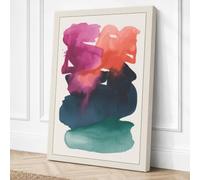 Layers of Being Canvas Wall Art Print 24x16 Inch