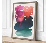 Layers of Being Canvas Wall Art Print 24x16 Inch