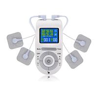 Layhou Dual Channel TENS and EMS Device Pulse Massager Muscle Stimulator Unit 12 Massage Modes 40 Power Levels Adjustable Timer
