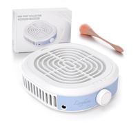 Layhou Professional 80W Nail Dust Collector & Extractor, Quiet Salon-Grade Vacuum Fan with Reusable Filter, 15000RPM Adjustable Speed Manicure Tool for Home or Professional Nail Desk