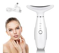 Layhou Red Light Therapy for Face Massager, LED Photon Therapy Heated Facial Massager Microcurrent Face Lift Device for Skin Tightening and Neck Lift EMS Facial Shaper for Women