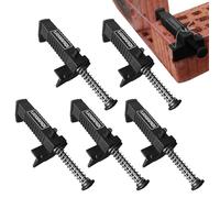 Laying Tools - 9 to 12cm Tool | Durable Brick Clamp for Construction | Engineering PP and Stainless Steel Bricks Holder | Practical Bricklaying Tool for Builders Masons and DIY Projects