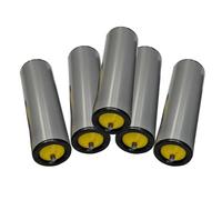 LaYiQimn Conveyor Roller Set of 5 PVC Conveyor Rollers - Diameters: 6.1cm 5.1cm 3.8cm 3.3cm 2.5cm Length: 20.3 to 101.6cm Perfect for Industrial Woodworking Table Rollers for Smooth Operation