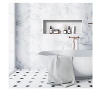 LaYiQimn Shower Niche, Stainless Steel Recessed Shower Shelf InWall Corner Organizer for Bathroom & Kitchen No Tile Needed White 72x32x12.5 cmSpaceSaving Storage Solution