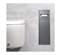 LaYiQimn Shower Niche, Waterproof Stainless Steel Shower Recessed Storage Rack & Toilet Roll Holder Ideal for Bathroom & Hotel Use Space-Saving Design Durable & Stylish Wall-In Solution