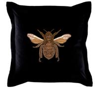 Layla Animal Oxford Cushion Voyage Maison Black 50cm x 50cm