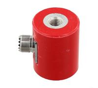 Laymotric Stainless Steel HF Antenna 14MHz-30MHz 1/4 Wavelength Telescopic Vertical devise, 5m Extendable High Frequency Antenna 300W-600W force for USDX QRP Amateur(Base only)