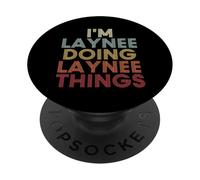Laynee Name Laynee Personalized Name First Given PopSockets Adhesive PopGrip