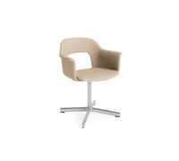 Layout 234 Dining Chair With Armrest & Swivel Metaphor 035/ Aluminum