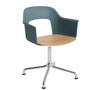 Layout Armchair 252 Armchair 4-star base swivel base with curved base Hay