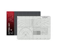 Layout Marking Cutting Mat with Marked Guide Lines for Hobby Trimming, Paper Projects, Work Table Daily Manual Use Cutting Mat Guide Markings Hobby Paper Trimming Model Making Desk Marked Layout Board