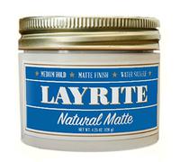 Layrite Natural Matte Cream 120g | Medium Hold | Water Soluble | Matte Finish