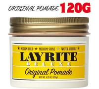 Layrite Original Pomade Deluxe Strong Hold Hair Wax & Styling Gel for Men 120g