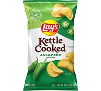 Lay's Kettle Cooked Jalapeno Potato Chips, 8 Oz